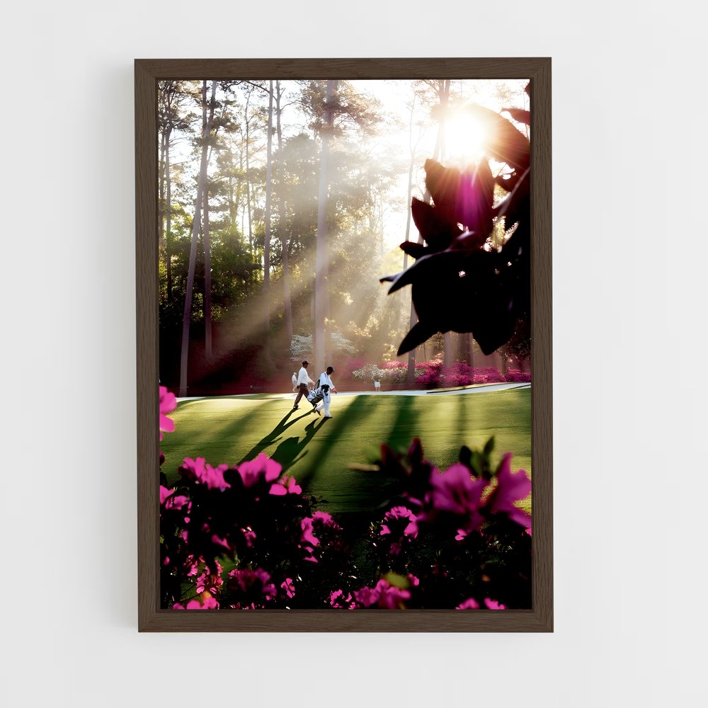 Poster Swing au Soleil – affiche Golf (vue 5)